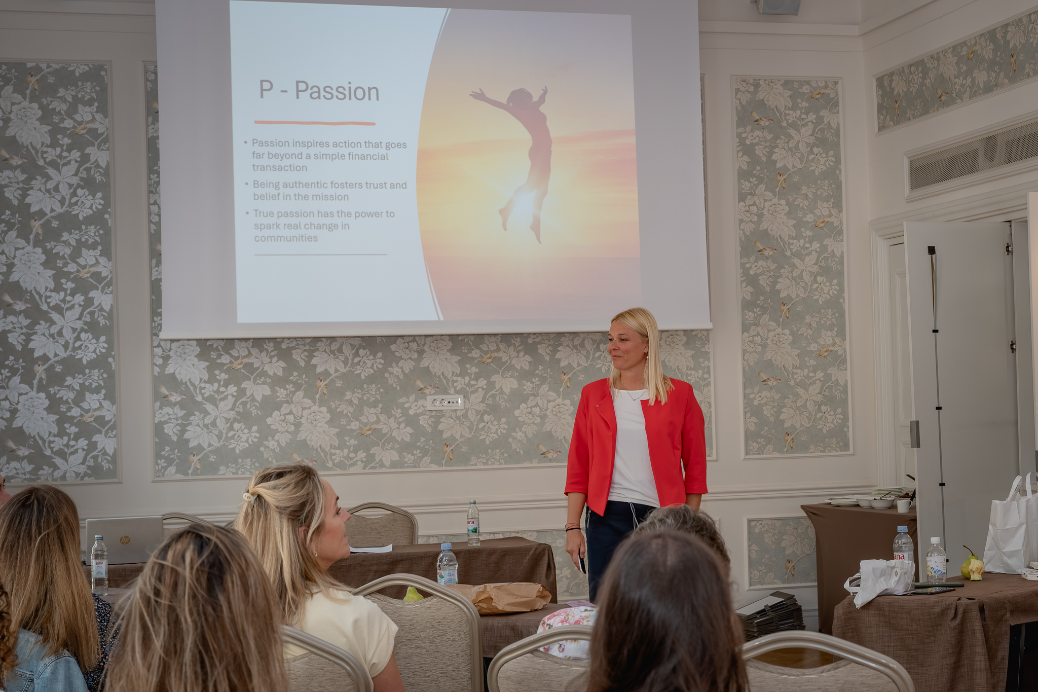 Maja Rusan at EFHCO Fundraising Exchange
