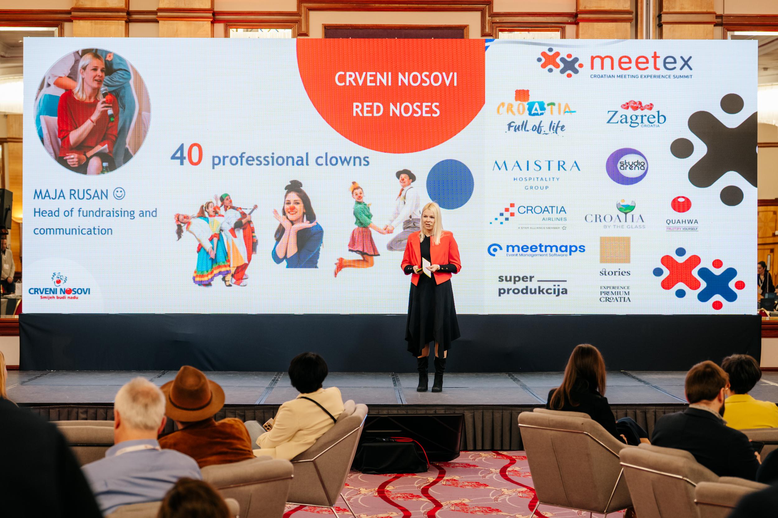 Maja Rusan at Meetex Conference